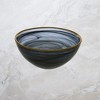 Classic Touch Black Alabaster Bowl with Gold Rim - 6.25"D - image 2 of 3