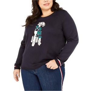 Tommy Hilfiger Womens Terrier Knit Sweater - 1 of 1
