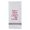 Park Designs Stages Of Christmas Shopping Dishtowel Set Of 2 - 2 of 4