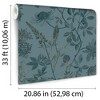Veer Decor Botanical Blueprint Painterly Branches Wallpaper - 3 of 4