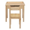 Karl Home 23 In. Wood Kids Activity Table Set With Flip Top And Storage Space - 4 of 4