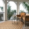 Beach House BHS127 Power Loomed Indoor/Outdoor Rugs - Safavieh - 3 of 4
