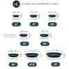 The HC Companies Plastic Classic Plant Saucer, Evergreen, 16in - 3 of 4