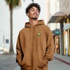 Dalix Alien Embroidery Washed Sweatsuit Set Hoodie Jogger Soft Fleece Relaxed Fit Lounge Mens - 4 of 4