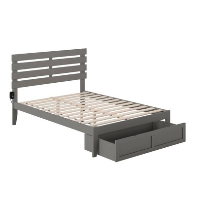 Oxford Bed with Foot Drawer and USB Turbo Charger - AFI