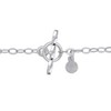 EVERLY JEWELRY | Sterling Silver 2.3mm oval rolo Bracelet, 7.5 inch - 4 of 4