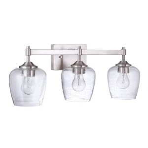 Craftmade Lighting Stellen 3 - Light Vanity in  Brushed Polished Nickel - 1 of 2