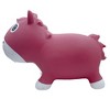 Pop It Up: Kidzzfarm Bouncing Horse: Junior - Pink - Inflatable Animal Hopper, Bouncing Toy & Air Pump, Indoor & Outdoor, Kids & Toddlers Ages 12mo+ - 3 of 4