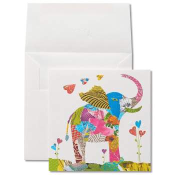Birthday Card Collage Elephant - PAPYRUS