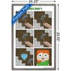 Trends International Minecraft - Simple Comic Alex Cry Framed Wall Poster Prints - 3 of 4