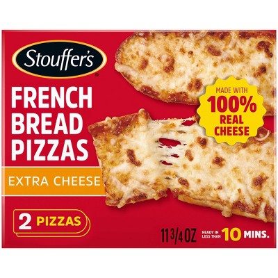 Stouffer's French Bread Pizza Frozen Extra Cheese Pizza - 11.75oz