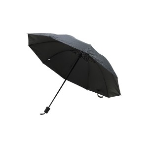 Unique Bargains Outdoor Umbrella 10-rib Twill Business Manual Umbrella Sun Protection Impact Cloth Vinyl 42.52"x29.13" 1 Pcs - 1 of 4