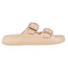 FOAMWALK Womens' Sandals - Comfortable Double Buckle Beach Slides, Everyday Women's Slide Sandals - 2 of 4