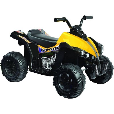 Kid Motorz 12V Monster Quad Powered Ride-On - Black