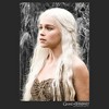 Women's Game of Thrones Daenerys Photo White Logo T-Shirt - 2 of 4