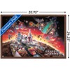 Trends International Hasbro Transformers - 1986 Key Art A Framed Wall Poster Prints - 3 of 4
