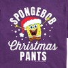 Men's - SpongeBob SquarePants - Christmas Pants Short Sleeve Graphic T-Shirt - 2 of 4