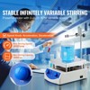 VEVOR Magnetic Stirrer Hot Plate, Max 716°F/380°C, 0-2000 RPM Hot Plate with Magnetic Stirrer, 3000mL Hot Plate Stirrer, Support Stand - 3 of 4