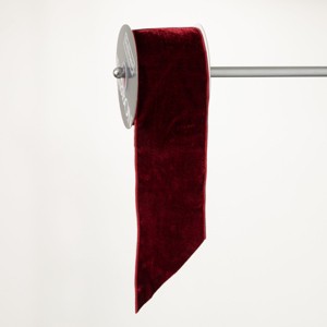Velvet Ribbon Red 6"H - 1 of 3