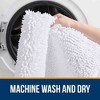 BAGOKIE 3 Piece Chenille Bathroom Rug Set - 3 of 4
