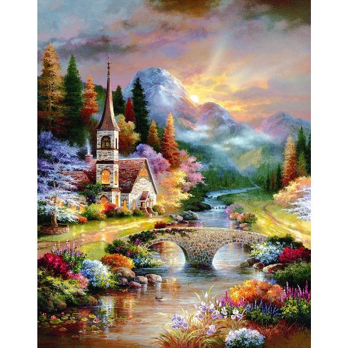 Sunsout A Country Evening Service 1000 Pc Large Pieces Jigsaw Puzzle ...