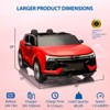 24V 2-Seater Ride On Car with Remote Control, SUV Licensed Chevrolet Blazer Battery Powered Cars for Kids, MP3 Player, LED Headlights, Bluetooth - 3 of 4