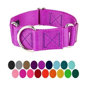 Country Brook Petz HossFit Jr Wide Martingale Dog Collar - Training Collar with No Buckle - Vibrant, Colorful Collection - 1 of 4