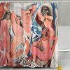 LunaLulinlk Shower Curtain Set with Hooks - 2 of 4