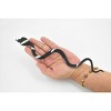 Collectible Wildlife Gifts | Snake, Cobra, Black and White, Rubber Reptile, Realistic Hand Painted,  Model,   Gift,      9"     F3594 B363 - 2 of 4