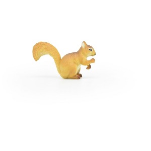Squirrel, Tree, Ground, Sciuridae, Hand Painted, High Quality, Hard Rubber, Realistic, Very Nice Design, Model, Toy, 2 Inches.   CWG179 BB41 - 1 of 4