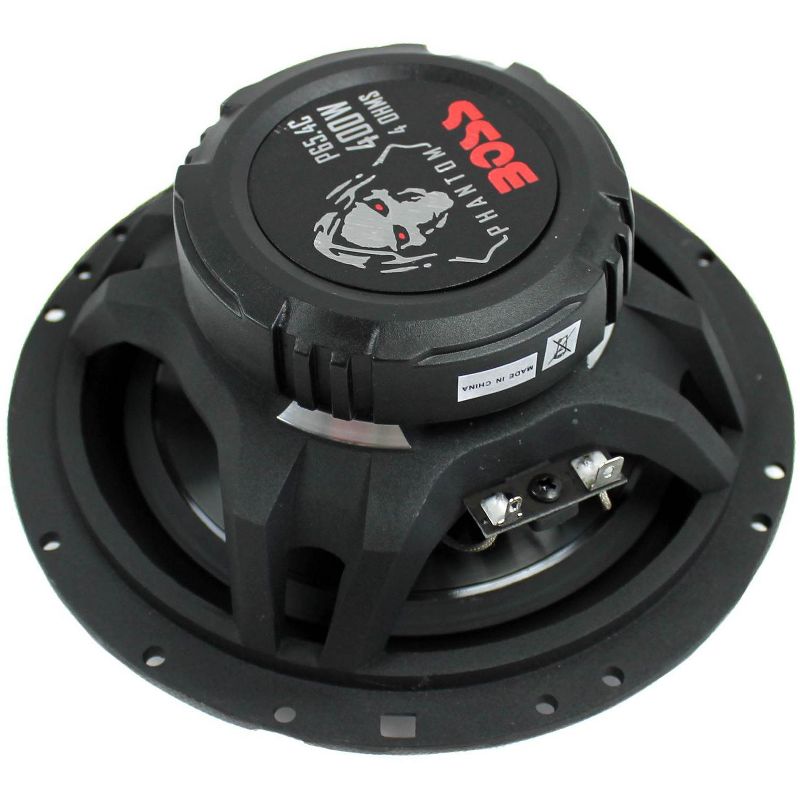 2) NEW BOSS AUDIO P65.4C 6.5" 4-Way 400W Car Coaxial Speakers Stereo P654C, 4 of 7