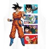 Dragon Ball Super Goku & Character Panels Crew Neck Sleeveless Men's White Tank Top - 2 of 3
