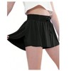 Mocamel 3 Picks Girls Butterfly Shorts Elegant Sport Tennis Cheerleading Skirt Shorts Quick Dry and Medium Elastic Dance Running Sport Costume - 3 of 4