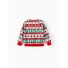 Disney Mickey Mouse & Friends Kids Unisex Christmas Holiday Pullover Sweatshirts - 4 of 4