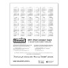 Academic Year Recycled Professional Weekly Planner, 11 x 8.5, Black Wirebound Soft Cover, 12-Month (Aug to July): 2025-2026 - 3 of 4