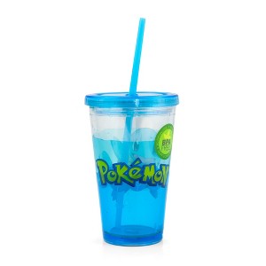 Just Funky Pokemon Carnival Cup With Glitter and Confetti Featuring Squirtle 16oz. - 1 of 4