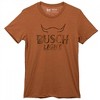 Adult Busch Light Rodeo Cattle Horns T-Shirt - 3 of 4
