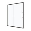 NicBex Shower Door 44"-48"Wx72"H Double Sliding Shower Door with 1/4" (6mm) Tempered Glass for Walk-in Shower - 3 of 4