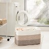 Blanket Basket,Rectangle Woven Baskets for Storage,65L Laundry Basket - 3 of 4