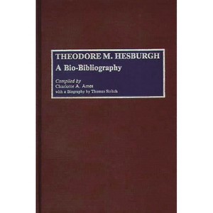 Theodore M. Hesburgh - (Bio-Bibliographies in American Literature,) by  Charlotte Ames (Hardcover) - 1 of 1