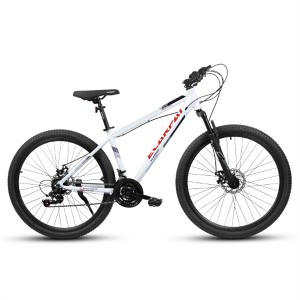 VASIP 27 Inch Mountain Bike 21 Speed, Suspension Fork, Aluminum Frame Disc Brake, Mountain biking for both men and women, White - 1 of 4