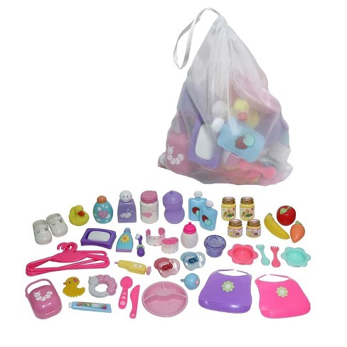 JC Toys For Keeps! Baby Doll Essentials Deluxe Accessory Bag