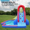 Sunny & Fun Inflatable Kids Backyard Water Slide Park With Splash Pool ...