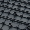 OUTSUPPLY 44-Pack Grey Interlocking Deck Tiles, 12"x12" Waterproof Plastic Patio Tiles for Outdoor, Poolside, Balcony Use - 4 of 4