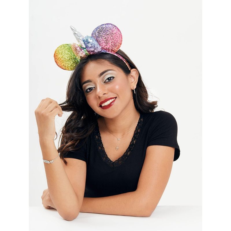 Disney Minnie Mouse Ears Costume Headbands - Polka Dot, Sequins, or Spiderweb, 3 of 6