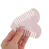 Unique Bargains Heart-shaped Hair Comb 1 Pc - 3 of 4