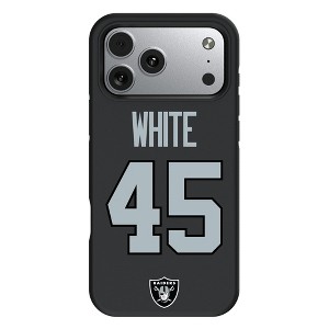 NFL Las Vegas Raiders Players Game Tactic Bump Cell Phone Case for Apple iPhone 17 Series - 1 of 4