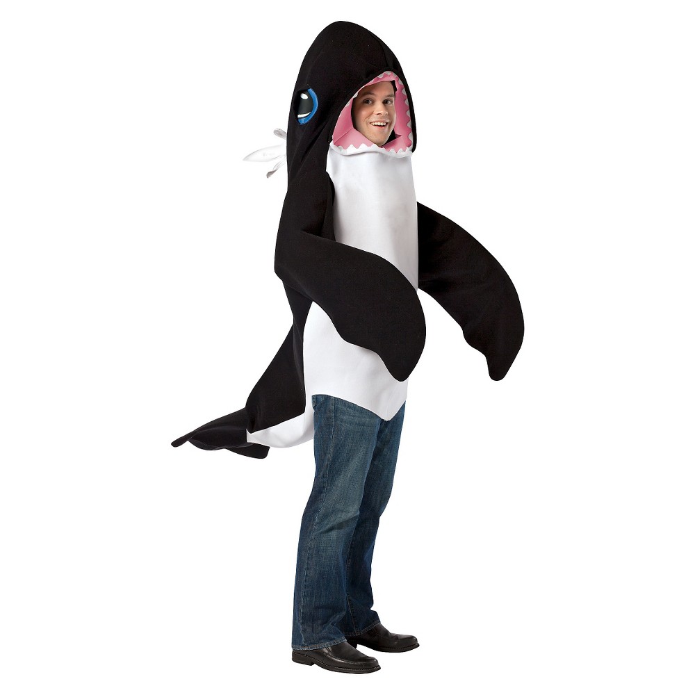 UPC 791249649401 product image for Halloween Adults Killer Whale Costume, Adult Unisex, Size: One Size, Blue | upcitemdb.com