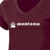NCAA Montana Grizzlies Women's V-Neck T-Shirt - 3 of 3