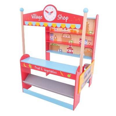 wooden role play shop